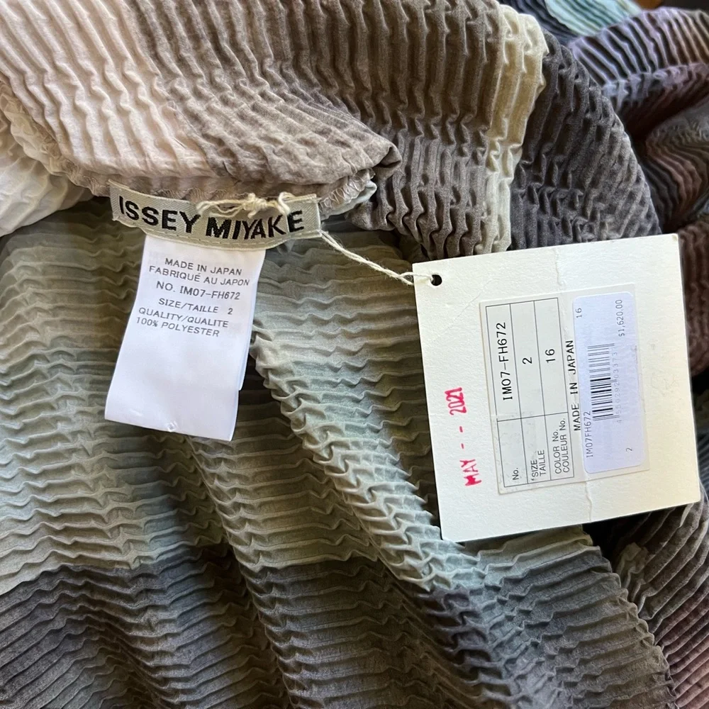 ISSEY MIYAKE Abstract Print Dress- Size 2 - Picture 7 of 8